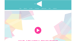 Desktop Screenshot of mediaeducation.co.uk
